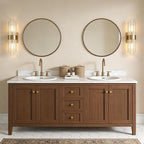 WallBeyond Wood Round Mirror - Image 4