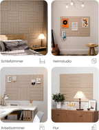 Bumusty Large Cork Board Alternative-36 x 24" Felt Bulletin Board Tiles - Image 7