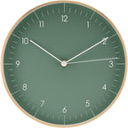 LUUK LIFESTYLE Wall Clock with Silent Movement, Without Ticking, Elegant and by LUUKLIFESTYLE