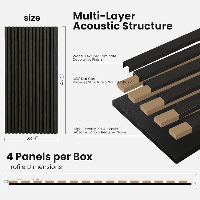 Acoustic Wood Slat Wall Panels - Image 6