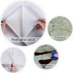 Green Marble Contact Paper for Countertops Waterproof Granite Peel and Stick - Image 9