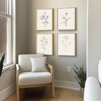 Framed Botanical Wall Art for Bathroom - Image 4