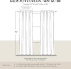 NICETOWN Natural Room Darkening Curtains 84 inches Long - Image 7