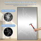82"X44" Oversized Floor Mirror Full Length, Extra Large Standing Mirror - Image 8