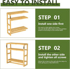Galood Over The Toilet Storage Bathroom Shelves Wall Mounted 3 Tier Space Saver - Image 6