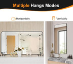 Delma Bathroom Vanity Mirror, High-Definition Bathroom Mirror, Versatile - Image 7