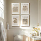 Framed Matisse Neutral Wall Art Set of 4 - Image 2