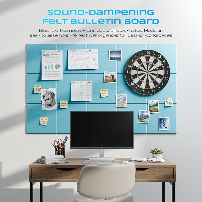 22 Pack Self-Adhesive Acoustic Panels, Soundproof Wall Panels - Image 4