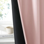 RYB HOME 100% Blackout Short Curtains - Image 3