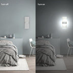 KICAAO Modern Wall Sconces 4 Pack, Led Wall Light 10w, Wall Sconce Up Downlight - Image 3