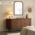 WallBeyond 28" x 40" Wood Bathroom Mirror - Image 2
