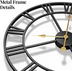 Cuspin Large Wall Clock 30 Inch Clocks - Image 4