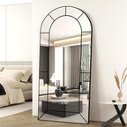 Wall Mirror, Full Length Floor, Window Pane - Image 8