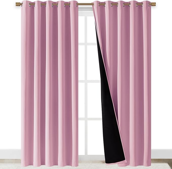 NICETOWN Total Shade Curtains and Draperies, Heavy-Duty Full Light Shading by NICETOWN