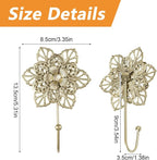 MOROBOR Flower Decorative Wall Hooks - Image 2