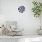XNM Minimalist Wall Clocks Battery Operated 14 Inch Grey Wall Clock Decorative - Image 6