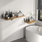 Heimlove 12 Inch Deep Floating Shelves - Image 6