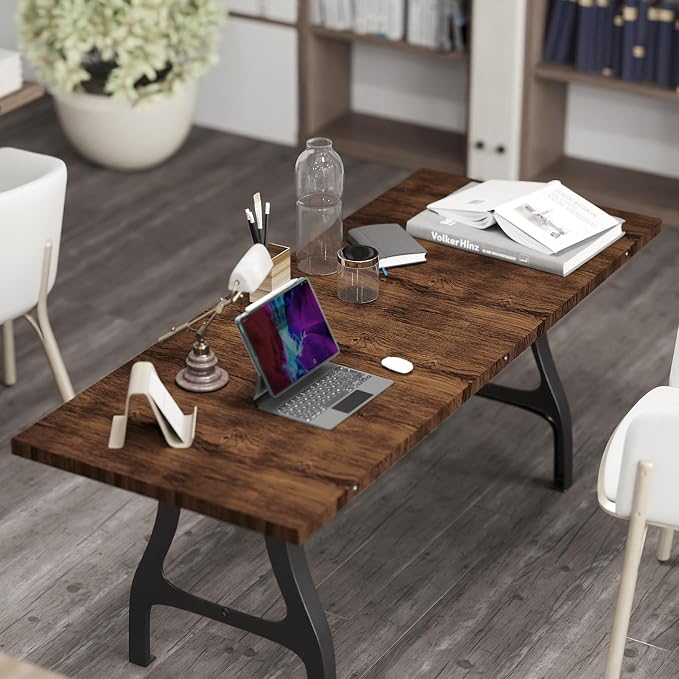 Vinjiasin Dark Wood Contact Paper Peel and Stick Wood Grain Wallpaper Self - Image 2