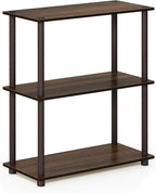 Furinno TURN-N-TUBE Storage Shelves, 3-Tier Book Shelf, Corner Shelf, Toolless by Furinno-FitsYourSpaceFitsYourBudget