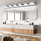 SineRise LED Modern Bathroom Vanity Light Fixtures, Chrome Modern Acrylic - Image 7