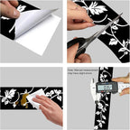HOMETITUTE Wallpaper Border Peel and Stick Decorative Wall Trim Self Adhesive - Image 8