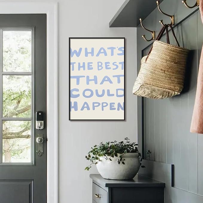 Daily Reminder Positive Canvas Wall Art, Positive Affirmations Wall Decor - Image 4