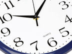 Bernhard Products Navy Wall Clock Silent Non Ticking - Image 4