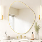 WallBeyond Asymmetrical Mirror, Irregular Wall Mirror by WallBeyond