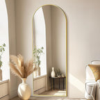 Simple Deluxe Arched Full Length Mirror, - Image 7