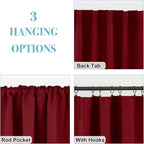 RYB HOME Cafe Window Curtains - Image 6