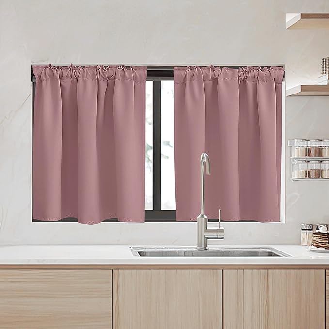 RYB HOME Small Window Curtains by RYBHOME