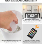 Battery Operated Wall Sconces Set of Two, Wireless Rechargeable Wall Light - Image 4