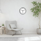 XNM Minimalist Wall Clocks Battery Operated 12 Inch Classic White Analog Wall - Image 6