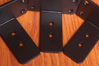 4 Pack - 3 inch Black Hidden L Shelf Bracket Iron Floating Shelf Brackets - Image 6