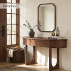 WallBeyond 28" x 40" Wood Bathroom Mirror - Image 3