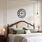 Vantic 24 Inch Large Wall Clock, Arabic Numeral Metal Oversized Wall Clocks - Image 6