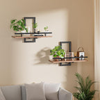 Sbosbo Floating Shelves for Wall, Plant Shelf Indoor, Wall Planters for Indoor - Image 2