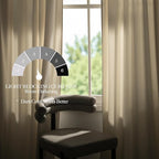 NICETOWN Ivory White Winter Velvet Curtains - Image 2