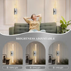 camuucci Battery Operated Wall Sconces Set of 2 Rechargeable Battery Powered - Image 5