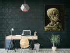 Wieco Art Large Canvas Wall Art Skull of a Skeleton - Image 4