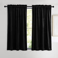 NICETOWN Black Out Velvet Curtains 54 inches Long by NICETOWN