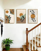 PHOPAGO Boho Wall Art Sage Plant Botanical Framed Wall Printing Large 16x24in - Image 7