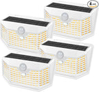 HMCITY 120 LED Solar Lights Outdoor by LightingUpYourLife