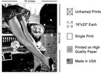 Poster Master Sexy Legs on Classic Car Poster - Image 2