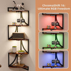 HAAYOT Corner Shelf Wall Mounted - Image 3