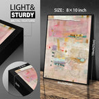 Abstract Modern Watercolor Painting Wall Art Trendy Vibrant Pastel Posters - Image 2