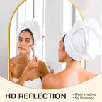 FICTOR Bathroom Mirror for Wall, Arched Vanity Bathroom Mirror for Over Sink - Image 4