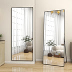 BEAUTYPEAK Full Length Mirror 64"x21" Nano Glass, Standing Rectangle Floor - Image 7