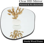 PERFNIQUE Irregular Wall Mirror Asymmetrical Mirror, Decorative Modern Wall - Image 2