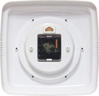 Infinity Instruments Retro – 9-Inch Square Silent Non-Ticking Mid-Century - Image 4